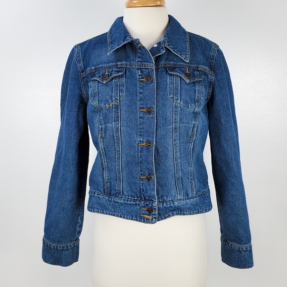 Chadwicks Jackets & Blazers - Chadwick's Classic Denim Jean Jacket Petite